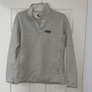 Women’s Patagonia 1/4 snap Fleece - cream